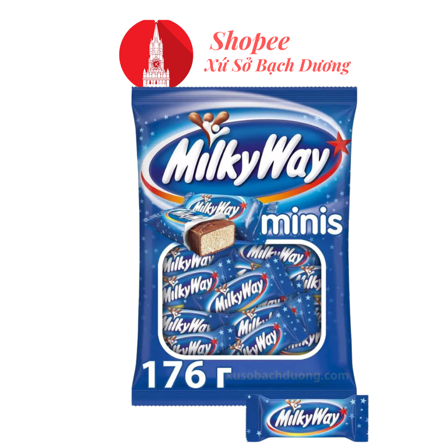 Kẹo Socola Milky Way Minis 176g của Nga | Shopee Việt Nam