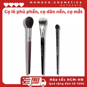 Cọ má hồng phủ phấn trang điểm tán phấn má bắt sáng tán nền che khuyết điểm lông tự nhiên mềm mại thân gỗ