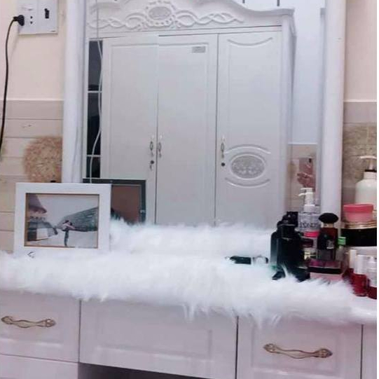 Thảm Lông Trải Bàn Trang Điểm - Nhiều Size - Đa Dạng - Thảm Lông Mịn Đẹp Nhà Shy Home Decor