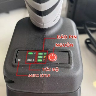 Máy siết bulong Hitachi 199v, Máy bắn bulong Động cơ không chổi than Đầu bulong 2 trong 1