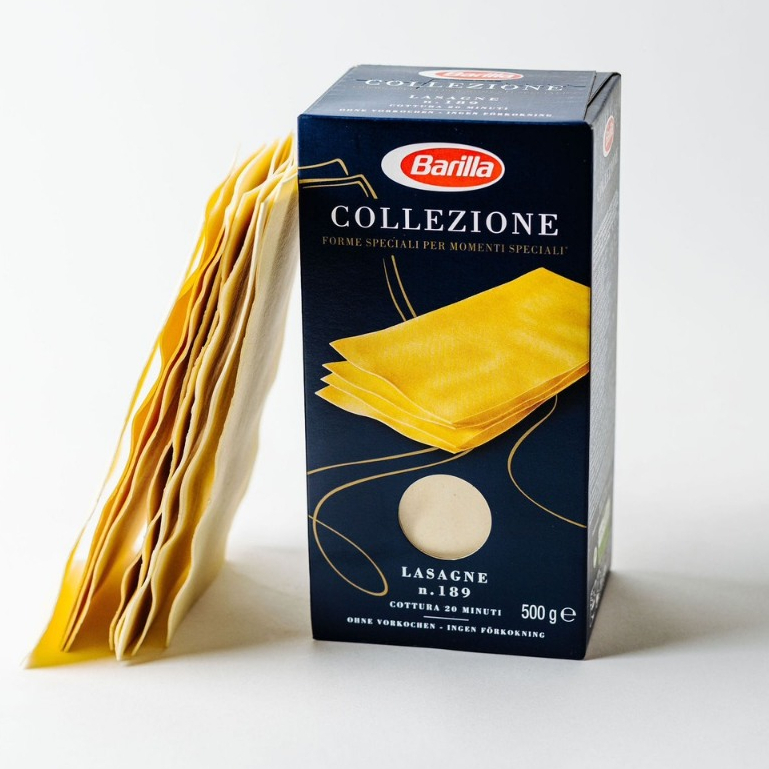 Mỳ Lá Barilla Số 199 (500g), Sợi Mỳ Cao Cấp, Lý Tưởng Cho Món Pasta Chuẩn Ý