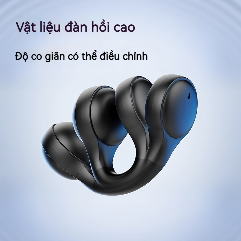 X51 Tai nghe không dây OWS nhét tai thoải mái có móc tai điều khiển cảm ứng có mic cho điện thoại Tai nghe chơi game