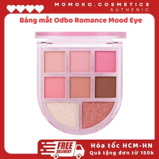 [ THAI - SẴN ]  Phấn mắt Odbo Romance Mood Eye xu hướng 2024 Thái Lan Tông Pastel Nhẹ Nhàng Bền Màu Lâu Trôi Tone Hồng