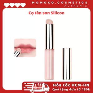 Cọ Son Cọ Tán Son Trang Điểm Môi Đầu Tròn Bằng Silicon Thạch Dẻo Mềm Tiện Dụng