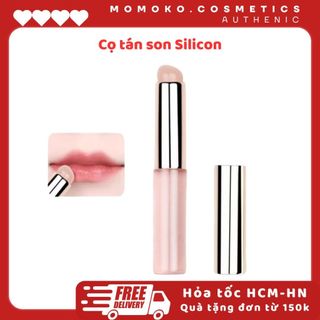 Cọ Son Cọ Tán Son Trang Điểm Môi Đầu Tròn Bằng Silicon Thạch Dẻo Mềm Tiện Dụng
