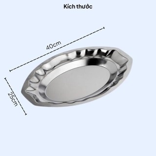 Dĩa hột xoài inox 430 – Lòng sâu, lòng cạn truyền nhiệt tốt, đa năng