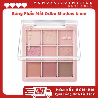 [ Thái Lan - SẴN ]  Bảng Phấn Mắt Odbo Shadow & me Gồm 9 Ô Màu Lì Và Ánh Nhũ OD2014