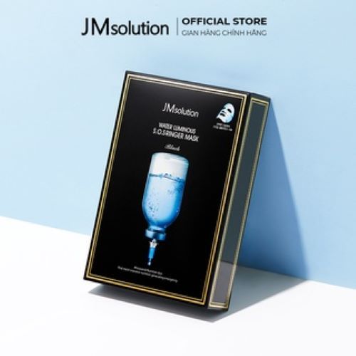 Mặt Nạ JMsolution Water Luminous Mask Black 35ml - Cấm Ẩm, Phục Hồi, Sáng Da - Chính Hãng