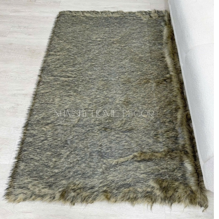 Thảm Lông Chụp Ảnh Size Lớn - Thảm Trang Trí Size 1m6x2m - Nhà Shy Home Decor