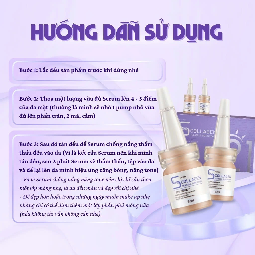 Ảnh Combo 2 serum chống nắng tế bào gốc 5 IN 1 Motree 20ML 3
