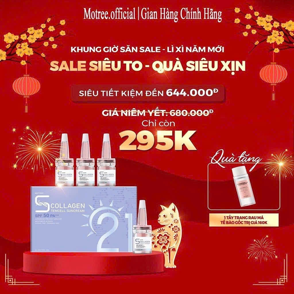 Ảnh Combo 2 serum chống nắng tế bào gốc 5 IN 1 Motree 20ML 2