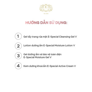 Bộ kit dưỡng da cấp ẩm chuyên sâu tiện lợi E-Special Travel Set 4 món