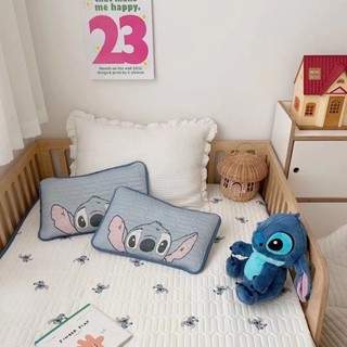 Gối cao su ruột bông cho bé, gối vỏ cao su điều hòa cho bé mền mịn bo viền kích thước 30x50cm
