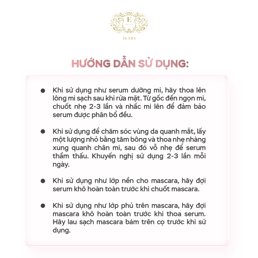 Tinh Chất Dưỡng Dài Và Dày Mi E-SPECIAL PREMIUM EYE&LASH SERUM Bờ Mi Cong Vút Cuốn Hút 7g