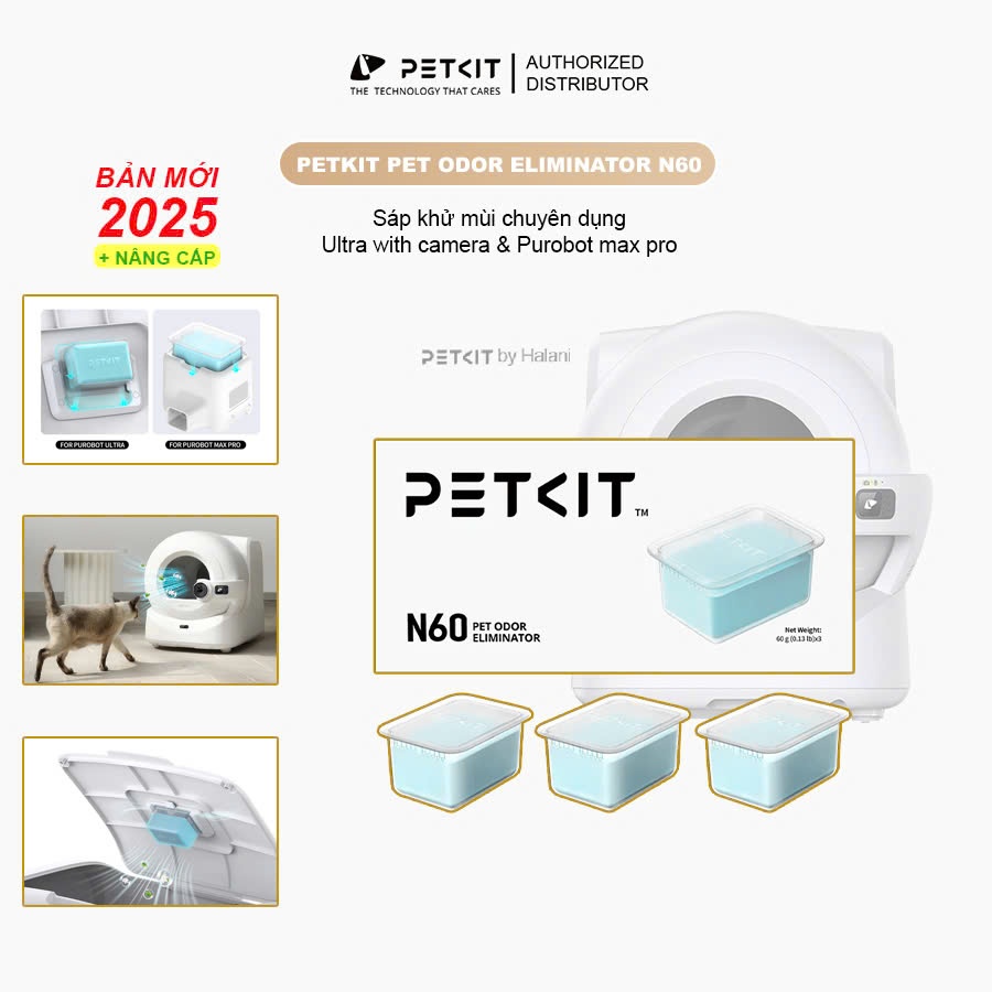 Ảnh Hộp 3 Viên khử mùi N60 cho máy Vệ sinh Petkit 1
