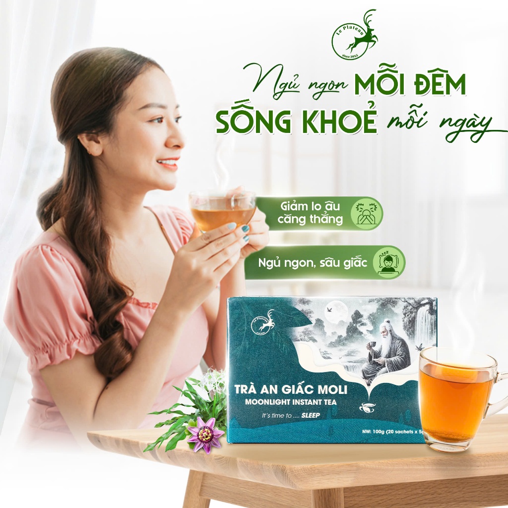 Sử dụng Thanh Trà Ngủ Ngon Sen Vàng trong đời sống