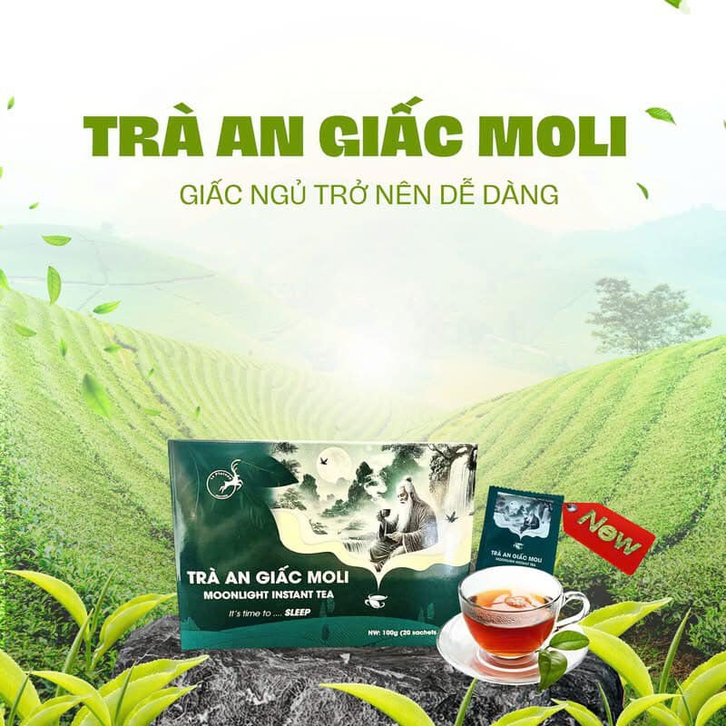 Thiết kế của Trà Ngủ Ngon Sen Vàng Cao Cấp