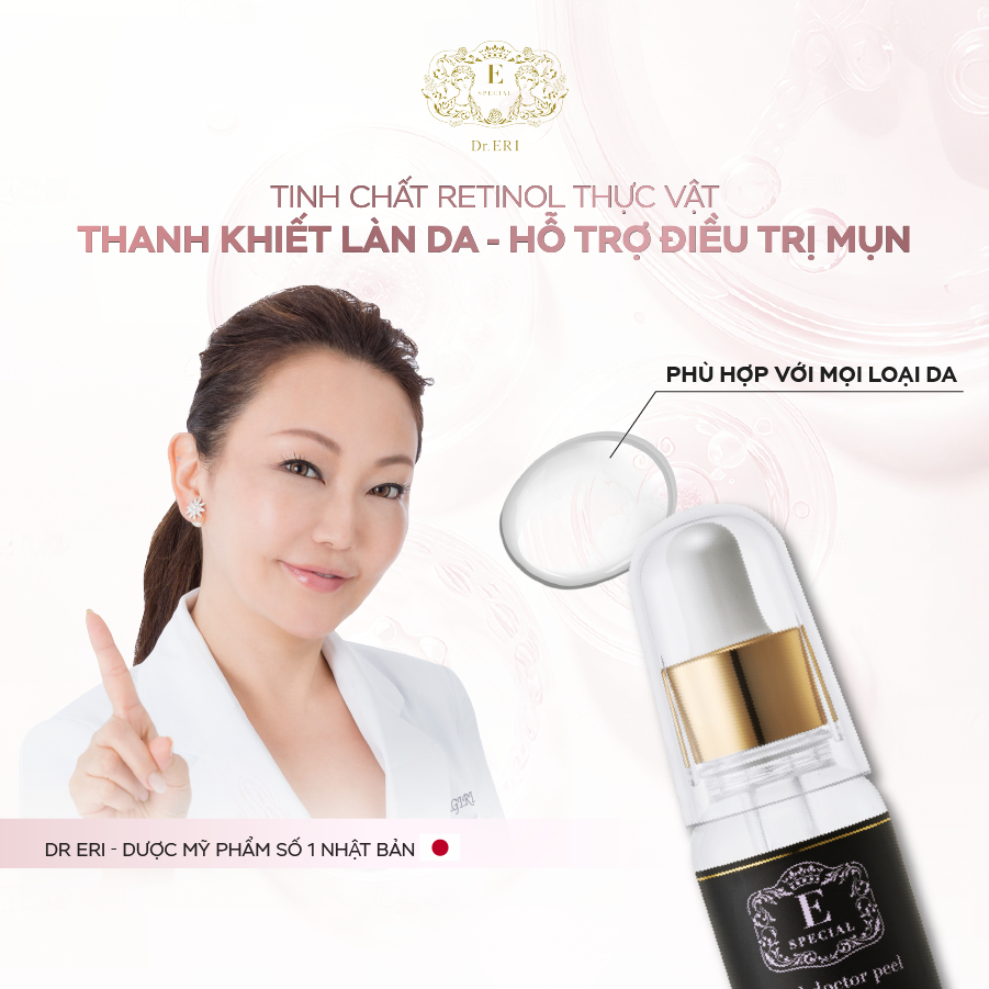 Tinh Chất Retinol E-SPECIAL MILD DOCTOR PEEL Dịu Nhẹ Cho Làn Da Hỗ Trợ Điều Trị Mụn 20ml