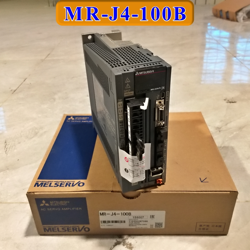 MR-J4-100B Bộ điều khiển Servo Driver Mitsubishi 1 kW 3 Pha 220 VAC ...