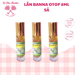 Dầu Lăn Banna Oil Balm 8ml Sả/Lavender/Cam chanh/ Khóm/Bạc hà-Dầu Nội Địa Thái Lan - CÔ THƯ MARKET