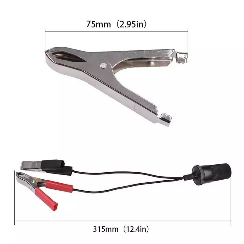 Dây Đổi Nguồn điện Từ bình Acquy Sang Tẩu Sạc Ô Tô