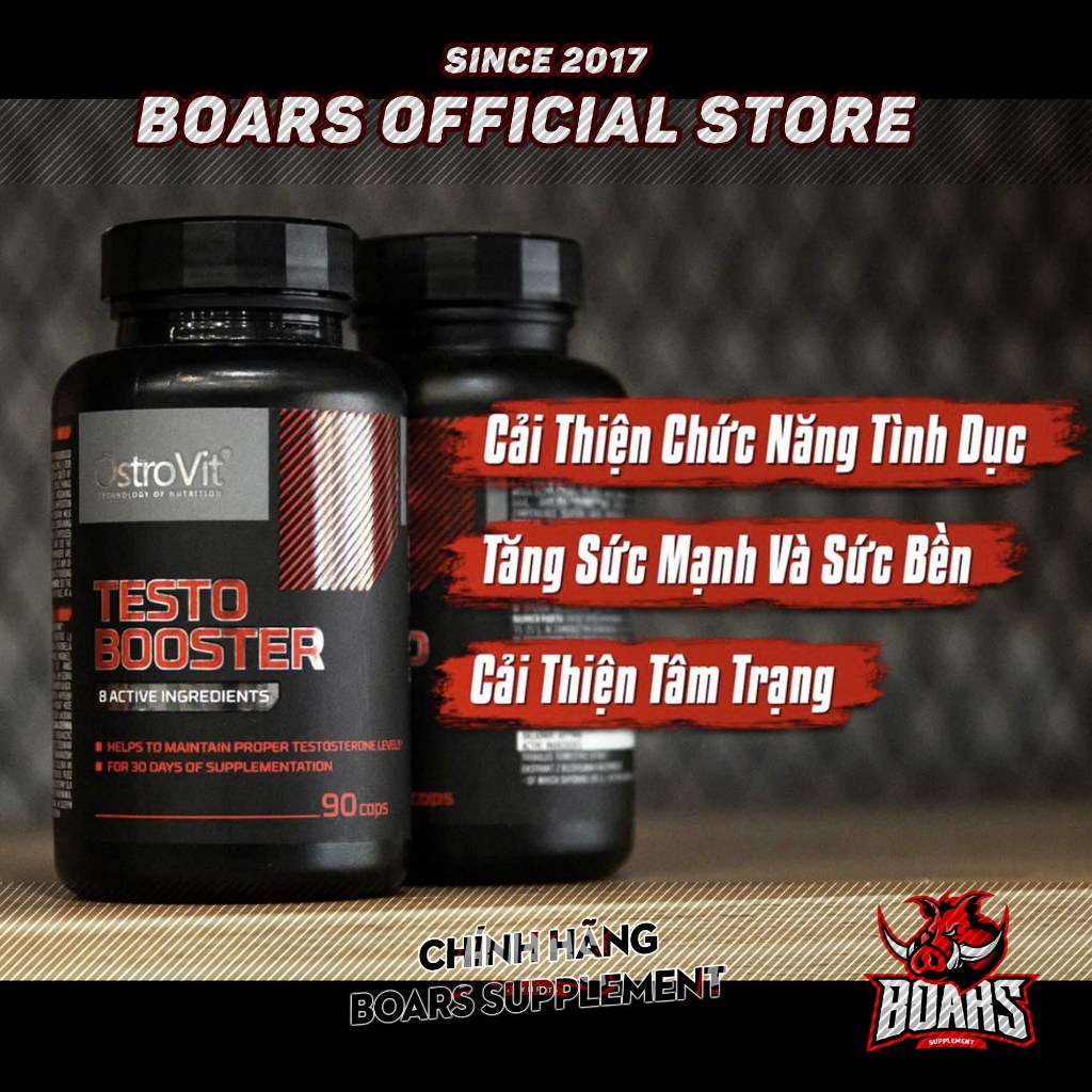 OSTROVIT TESTO EXTREME (90 VIÊN) - TĂNG TESTOSTERONE, TĂNG PHONG ĐỘ, TĂNG TEST SỨC MẠNH NAM GIỚI