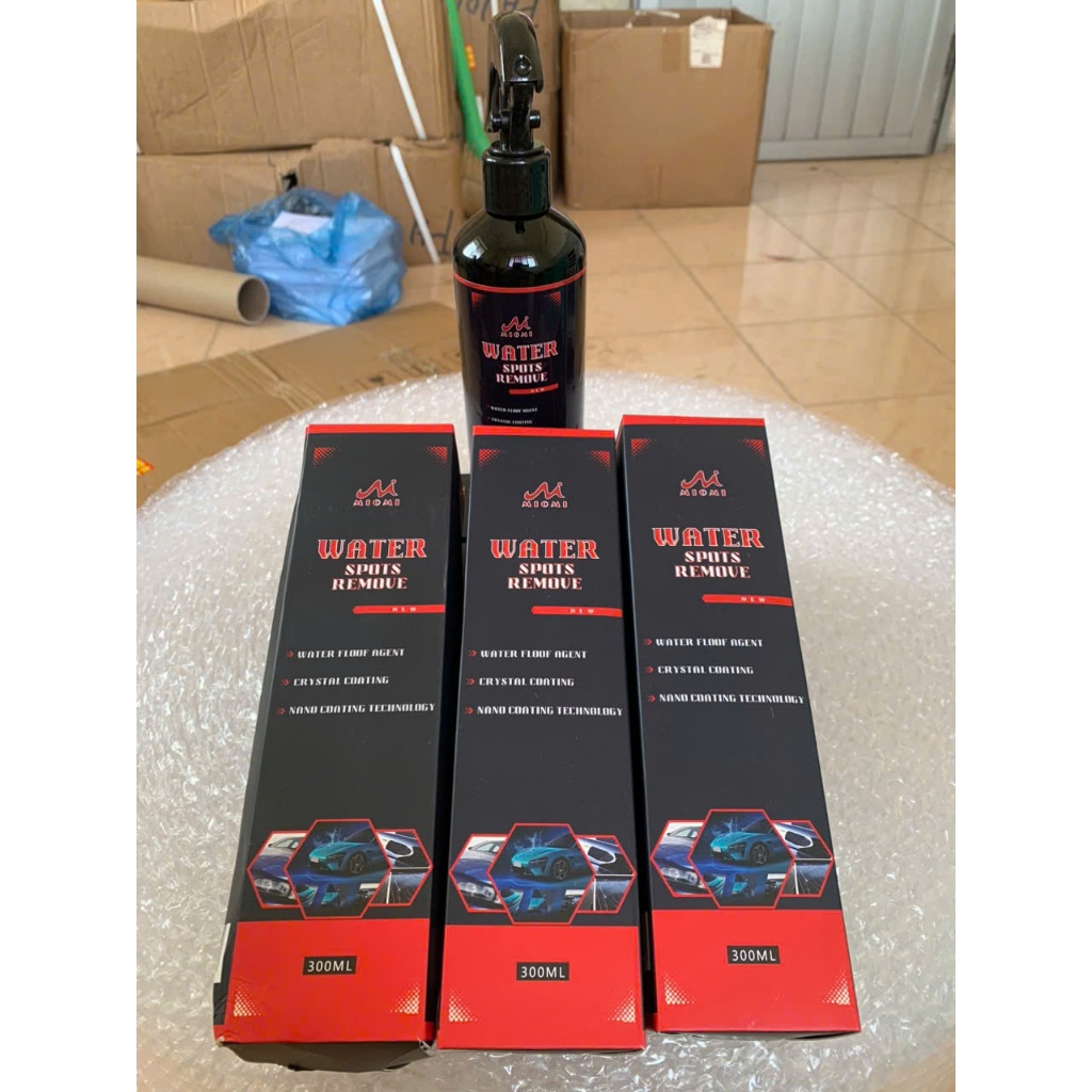 Chai phủ NANO nhập khẩu 300ML chống bám nước trên kính xe trên gương xe