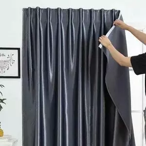 Rèm Dán cửa sổ phòng ngủ không cần khoan, chống nắng [ TẶNG KÈM DÂY BUỘC, VÉN RÈM ]