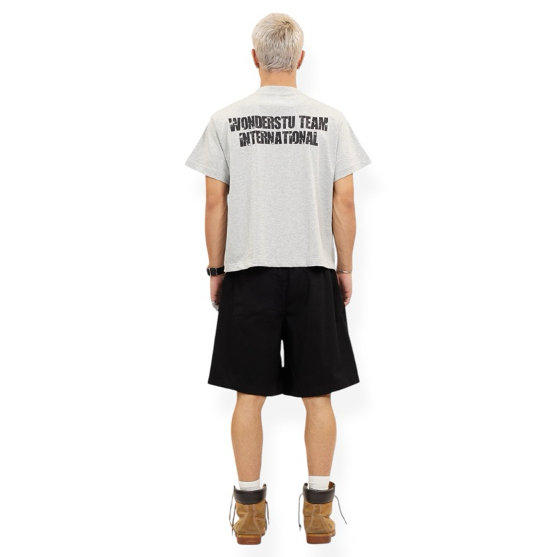 ÁO THUN FORM BOXY "WONDER TEAM" WONDERSTU - UNISEX COTTON 260GSM