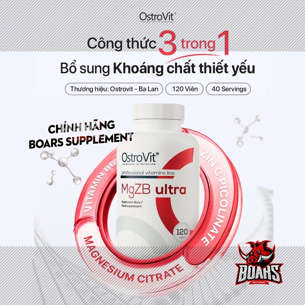 OSTROVIT ZMA MGZB BỔ SUNG VITAMIN GIÚP TĂNG TEST SỨC MẠNH ,HỆ MIỄN DỊCH CHO NỮ, TESTOSTERONE CHO NAM