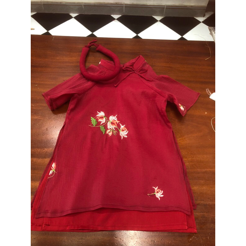 áo cách tân dành cho bé gái từ 7-35kg