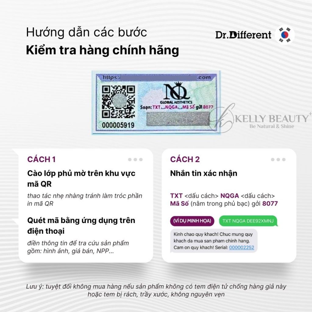 Kem Dưỡng Ẩm Cho Da Dầu Mụn Dr.Different 113 Moisturizer | Kelly Beauty | BigBuy360 - bigbuy360.vn