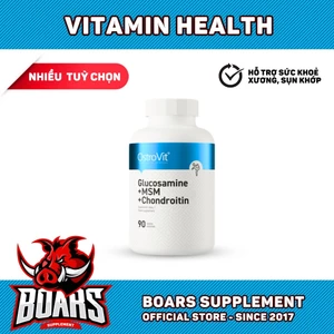 OSTROVIT GLUCOSAMINE MSM CHONDROITIN - TĂNG CƯỜNG SỨC KHOẺ XƯƠNG KHỚP HÀM LƯỢNG CAO 3 IN 1 (90 VIÊN)