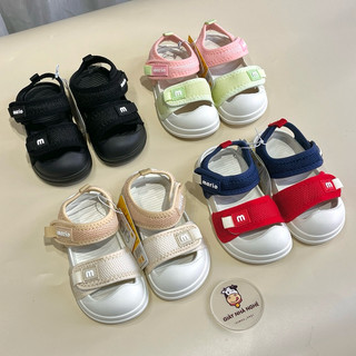 Sandal Cho Bé - Sadal quai dán cho bé Cheerful Mario chính hãng chất liệu PE 2 lớp mềm nhẹ cho bé trai bé gái (SD09)