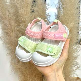 Sandal Cho Bé - Sadal quai dán cho bé Cheerful Mario chính hãng chất liệu PE 2 lớp mềm nhẹ cho bé trai bé gái (SD09)