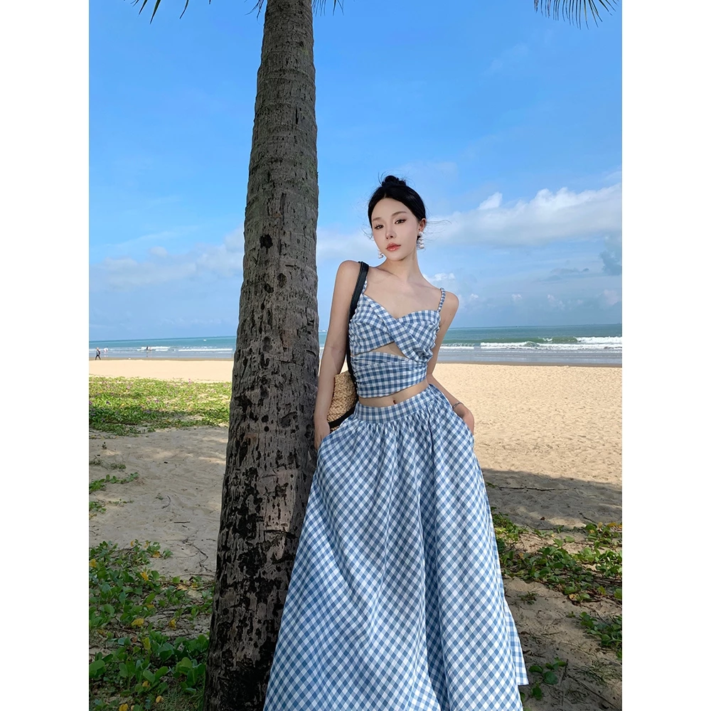 đầm maxi đi biển