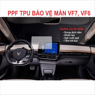 Film PPF TPU bảo vệ màn hình Vinfast VF6, VF7 - Film trong suốt, dẻo dai, chịu nhiệt tốt