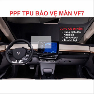 Film PPF TPU bảo vệ màn hình Vinfast VF6, VF7 - Film trong suốt, dẻo dai, chịu nhiệt tốt
