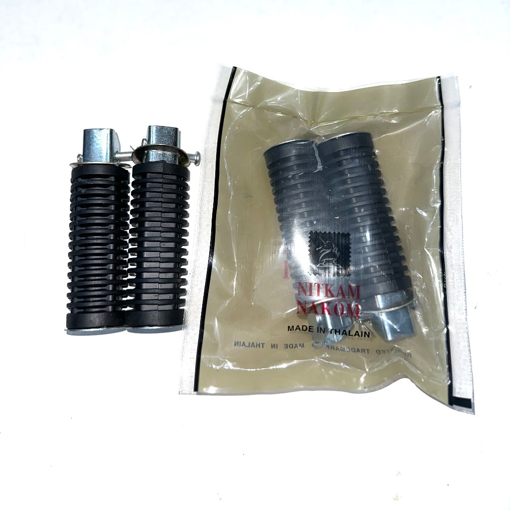 Cao su gác chân trước & sau xe máy Dream, Wave, Sirius, Wave 110, RS - Bền đẹp, dễ lắp