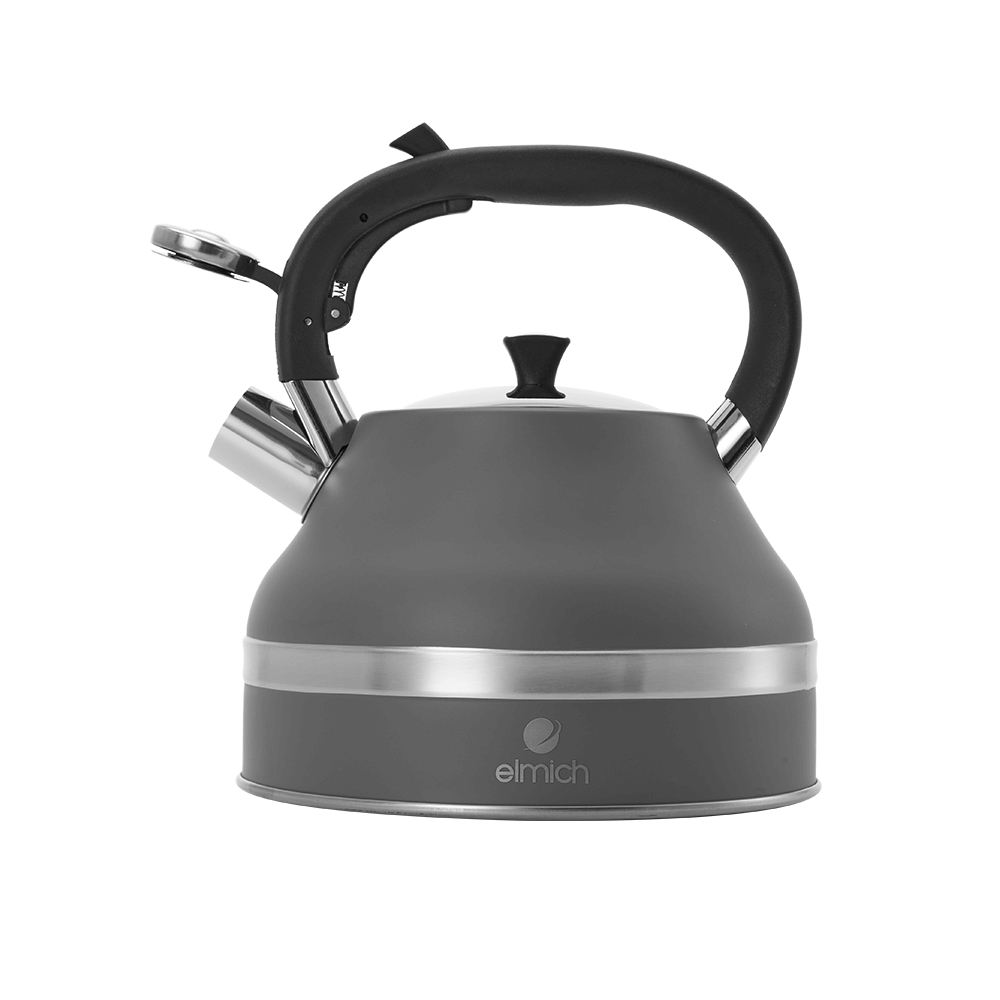 Ấm Đun Nước Bếp Từ Elmich EL-8283 (Ấm Đun INOX 304 Dung Tích 3L - Có Còi Báo Khi Nước Sôi)