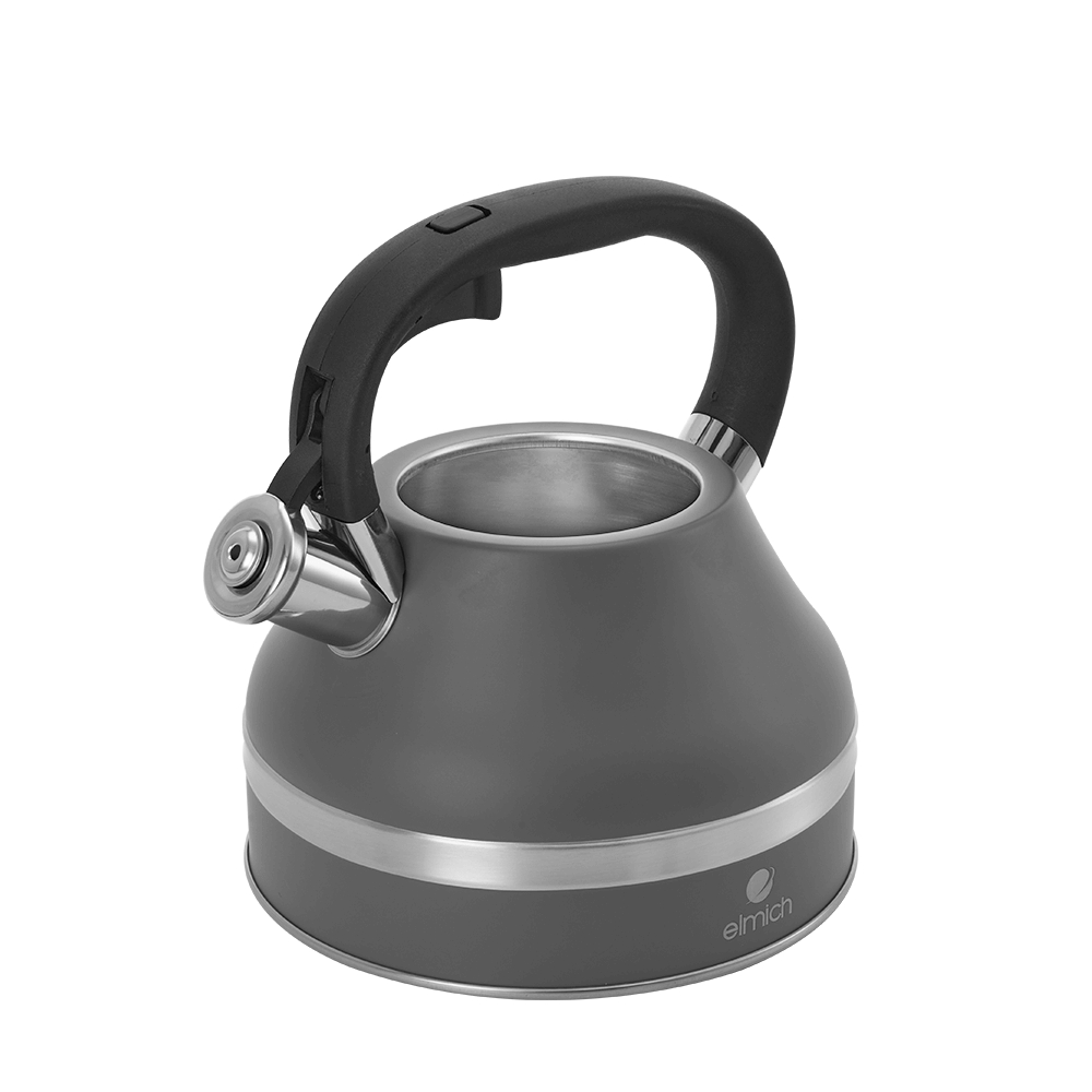 Ấm Đun Nước Bếp Từ Elmich EL-8283 (Ấm Đun INOX 304 Dung Tích 3L - Có Còi Báo Khi Nước Sôi)