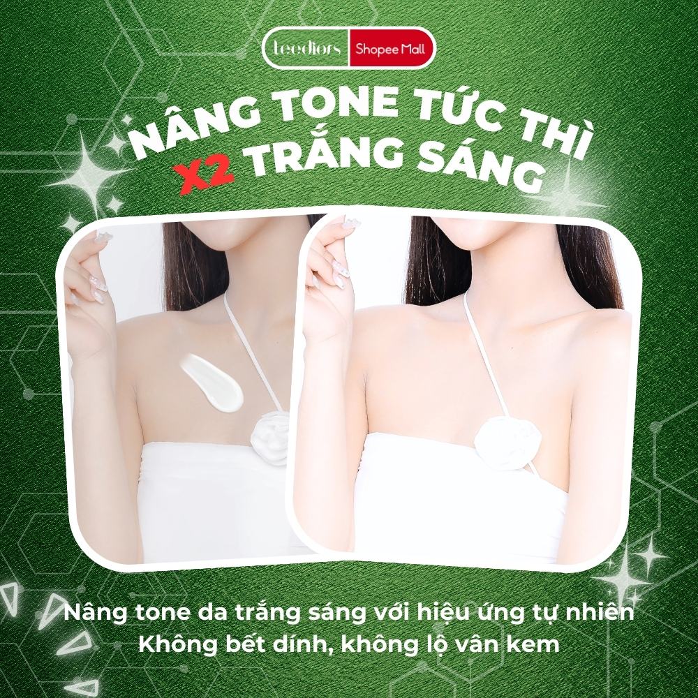 Ảnh Kem body Dưỡng Trắng da - Ultral White Body Leediors Nâng tone Trắng sáng Tự nhiên, Không bết dính 4