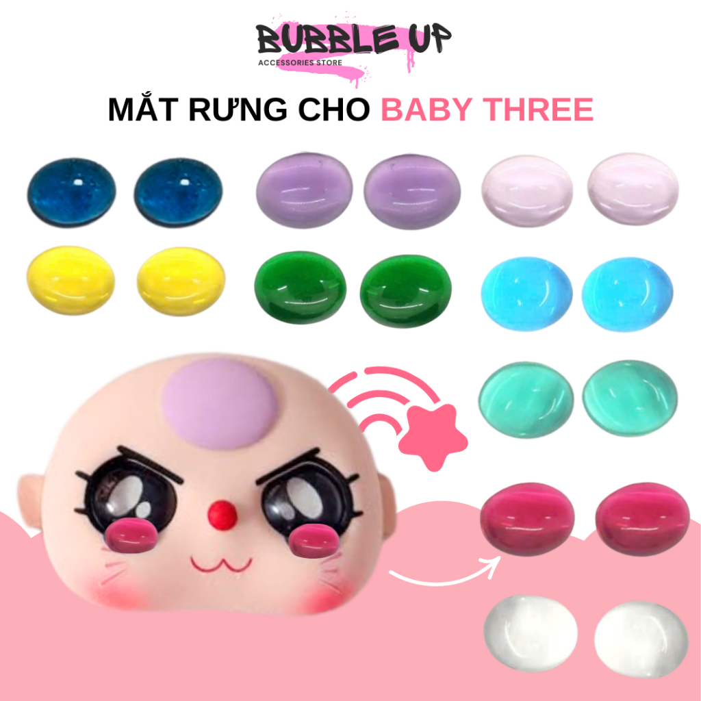 Phụ kiện MẮT RƯNG dùng thay thế cho Baby Three, Migo, Liila,..dễ dàng ...