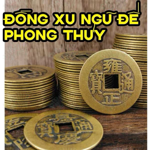 Đồng Xu Âm Dương Cổ Ngũ Đế Phong Thuỷ