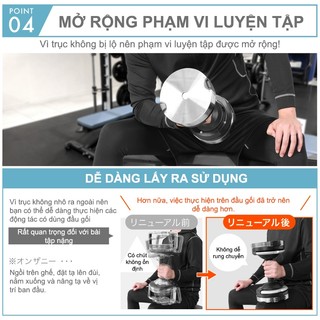 LYSIN Tạ Tập Gym Tại Nhà Điều Chỉnh Đa Năng 20kg/32kg/40kg,Tạ Tay Kim Loại Cao Cấp, Fashion