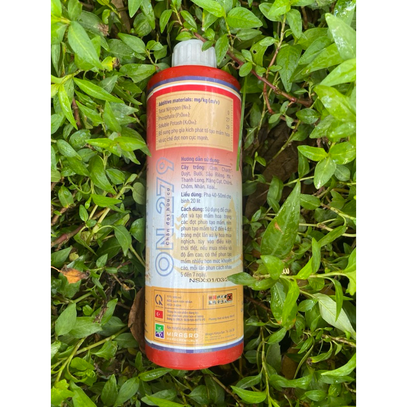 Chặn đọt hữu cơ On 279 Thổ Nhĩ Kì 500ml