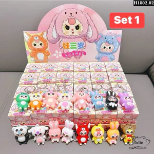 HỘP BLINDBOX MÓC KHOÁ 24 MÓN