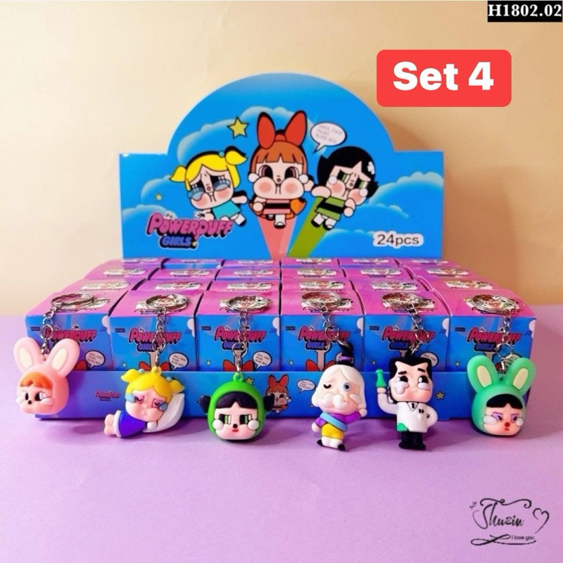 HỘP BLINDBOX MÓC KHOÁ 24 MÓN