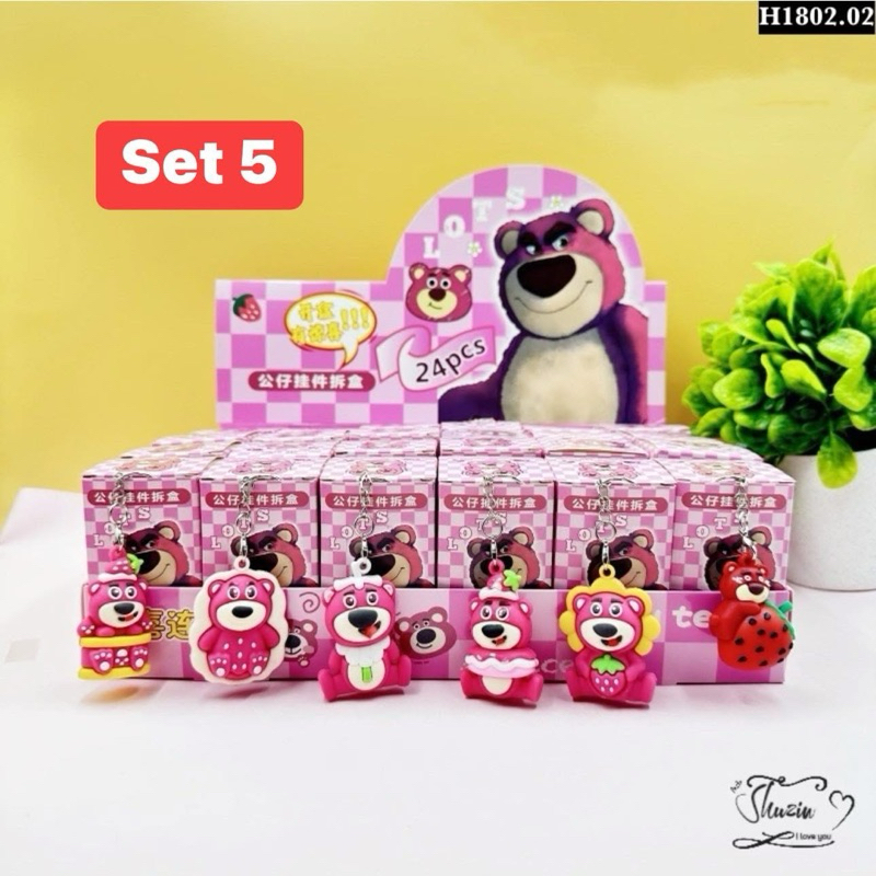HỘP BLINDBOX MÓC KHOÁ 24 MÓN