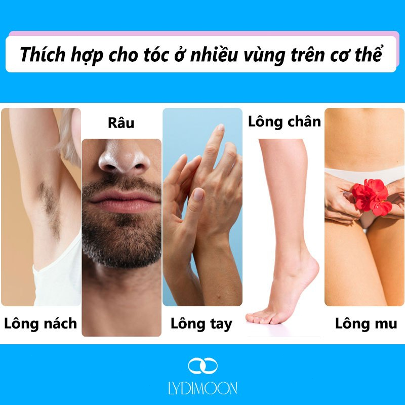 Kem tẩy lông vùng kín Tẩy lông nách Tẩy lông chân Triệt lông vĩnh viễn Tẩy lông bikini 100g